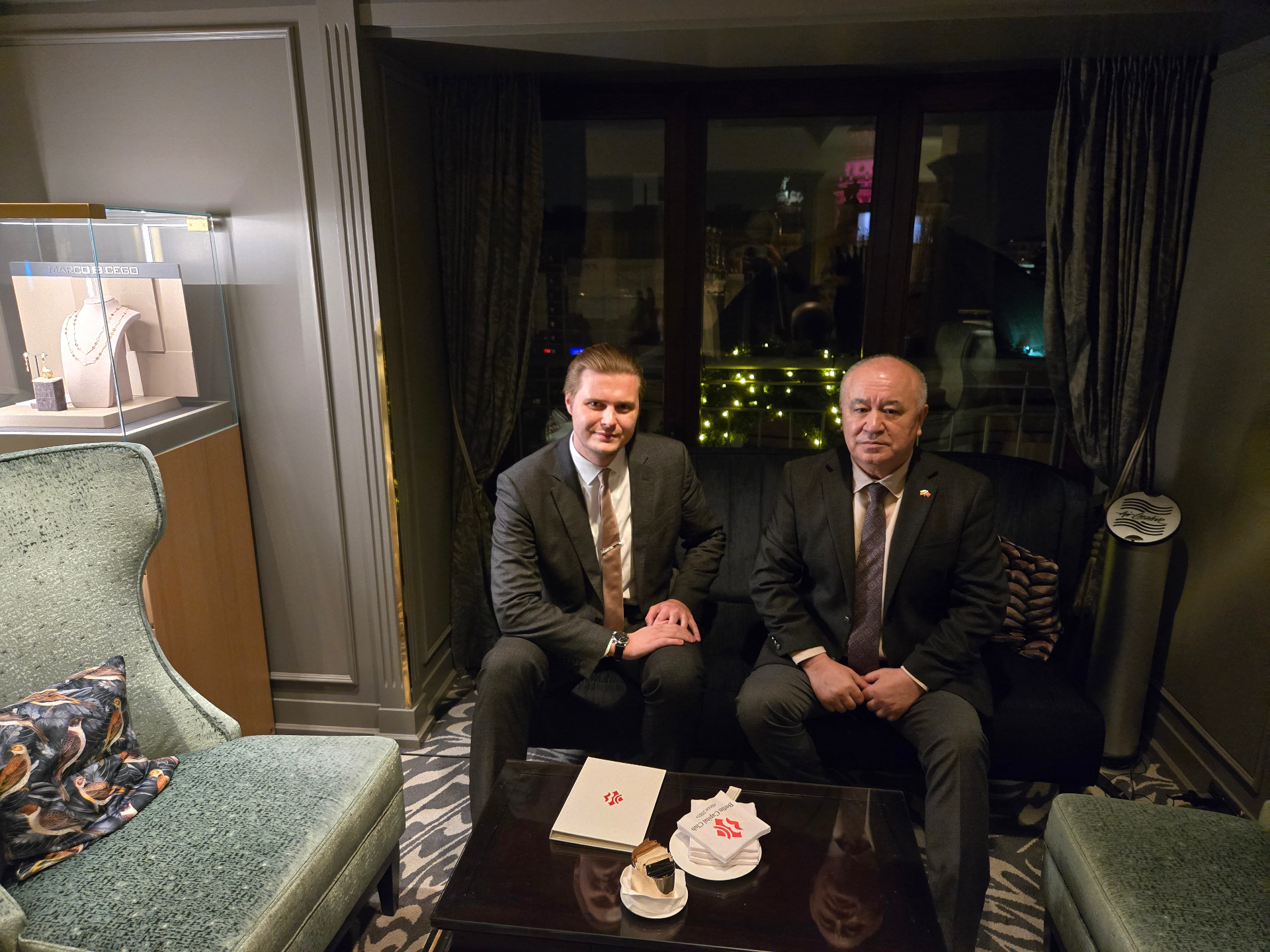 Treffen mit dem Botschafter der Kirgisischen Republik in Berlin